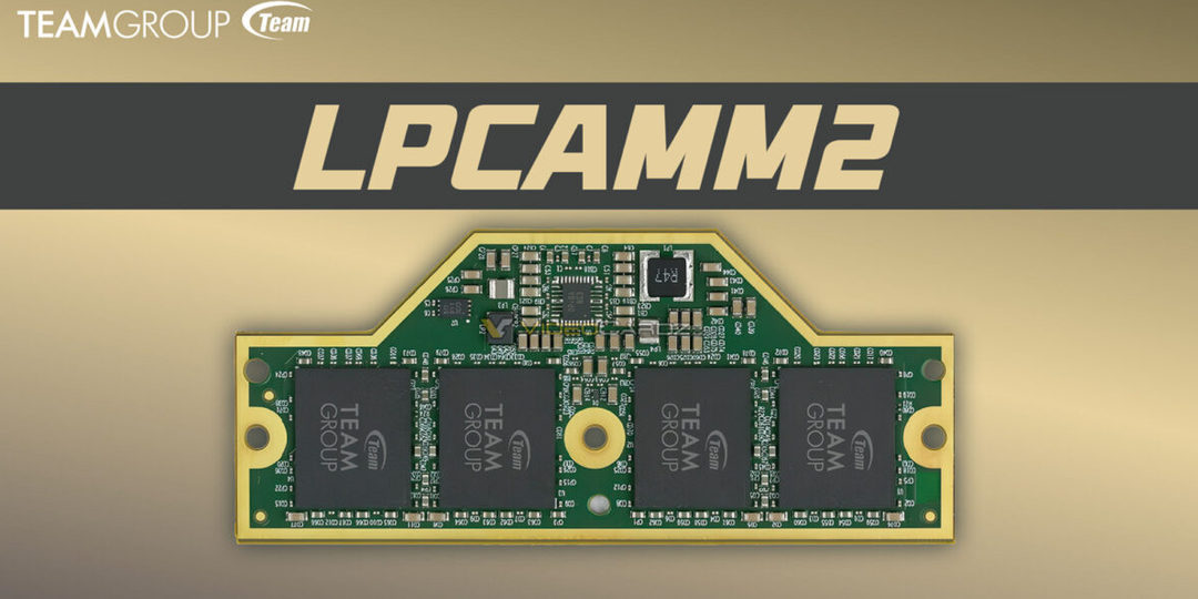 TEAMGROUP шокирует: LPDDR5X CAMM2 и SSD, о которых вы ещё не слышали!