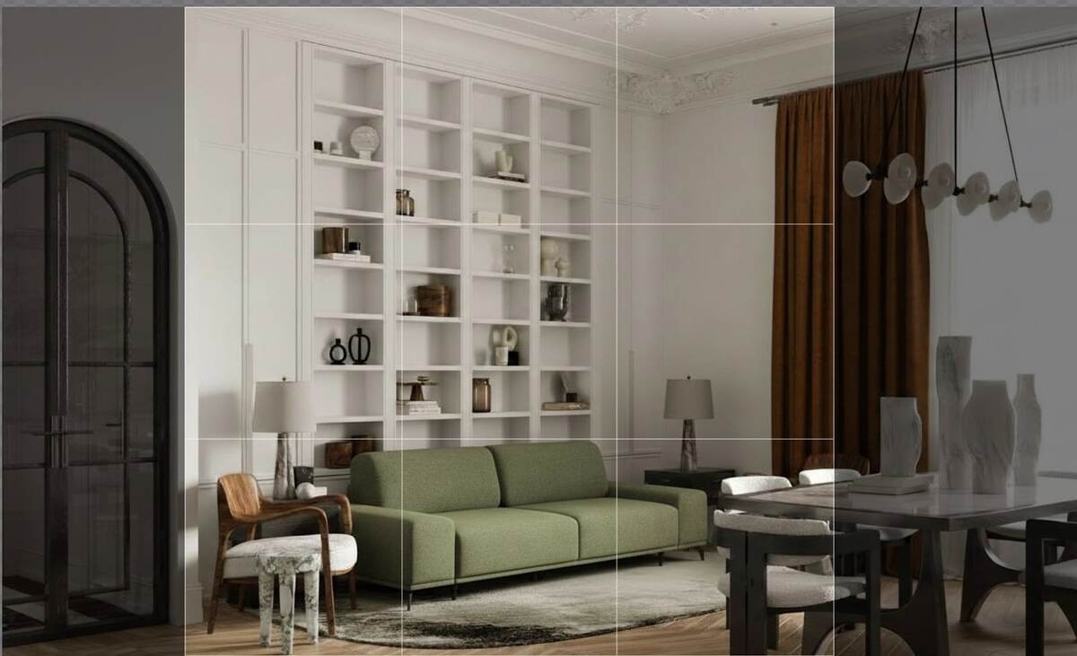 Инструмент кадрирования в Артифике