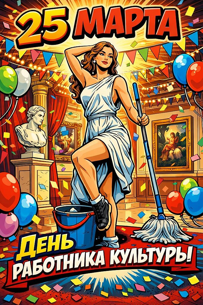 25 марта - День работника культуры России! podarokplus.ru
