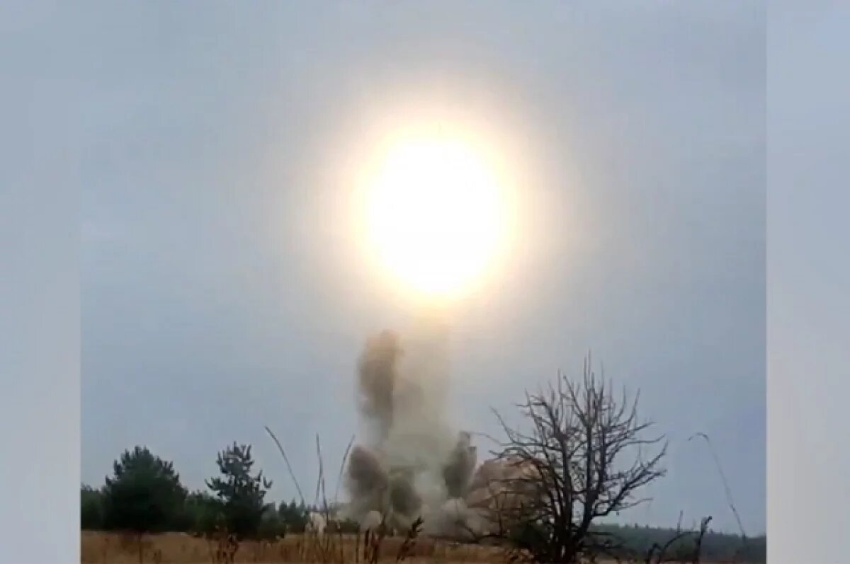    Работа «Искандер-М» в зоне СВО.