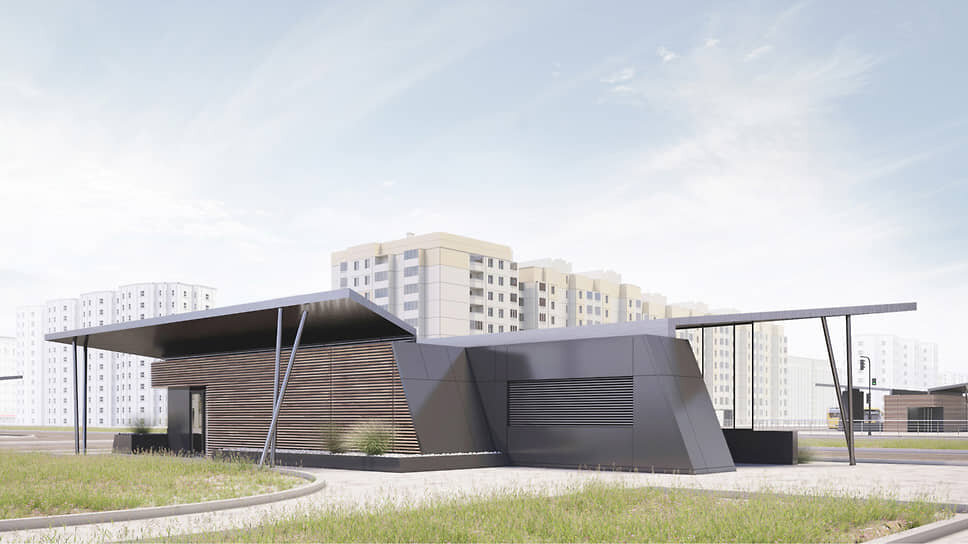 Проект входного павильона станции метро «Каменка».📷Фото: АО «Ленметрогипротранс»