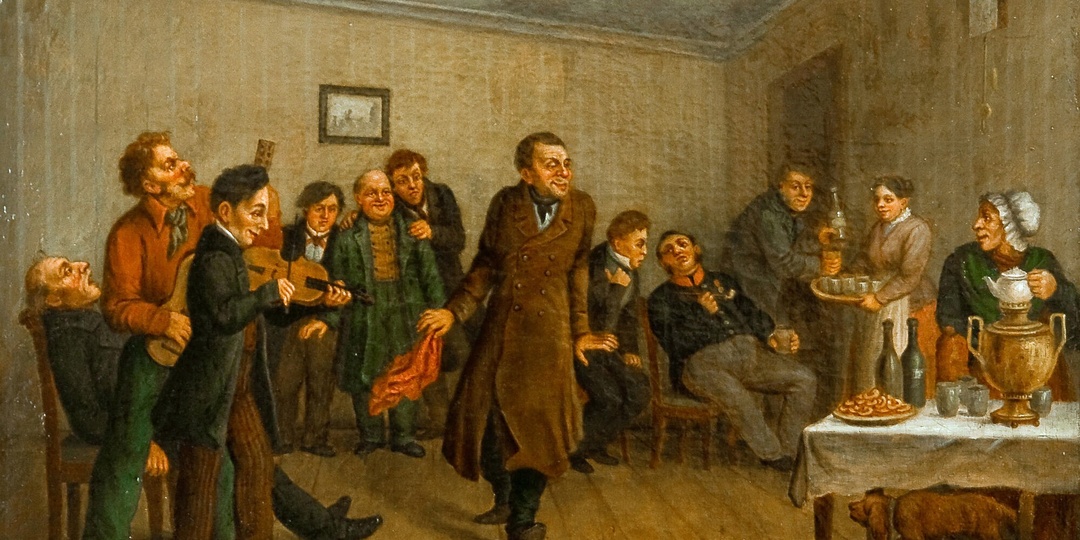 Ироничный взгляд на быт и нравы царской России на полотнах Соломаткина Леонида Ивановича