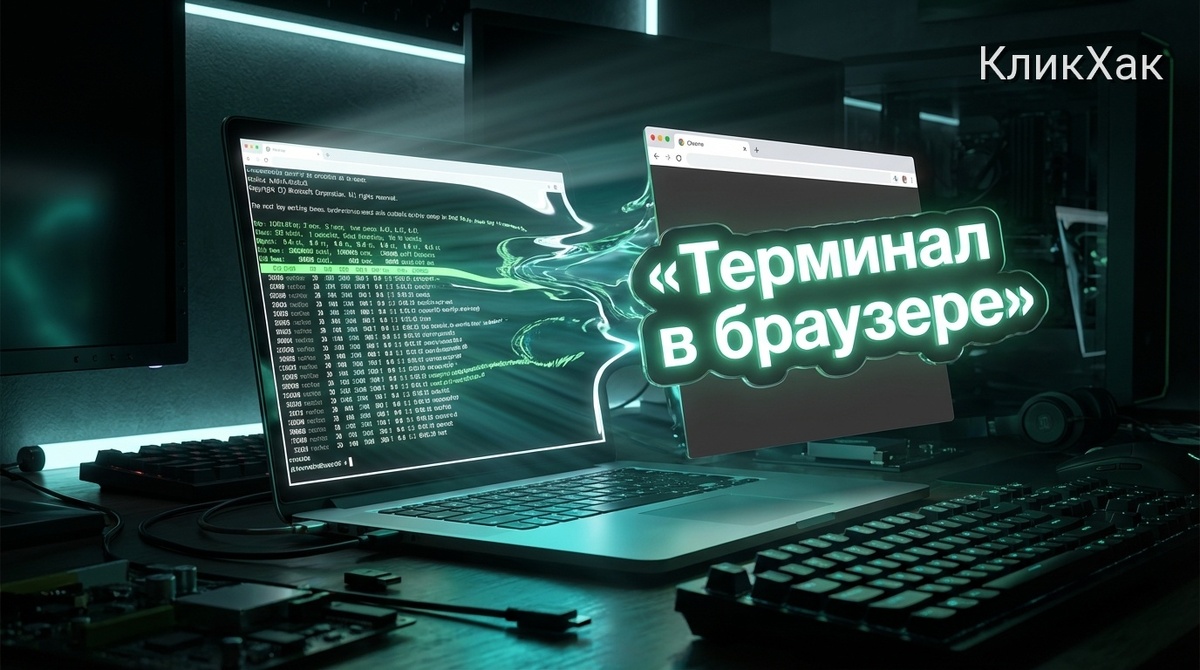 Программа из терминала - по ссылке в браузере