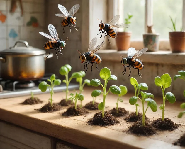 Подоконник гудит: как я борюсь с мошками в рассаде (без дихлофоса)