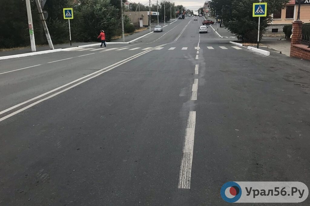    В Оренбургской области обновят дорожную разметку за 490 млн рублей