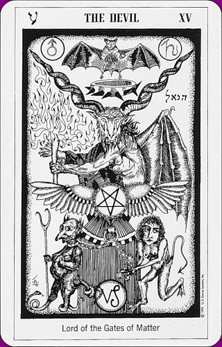 Дьявол (Герметическое Таро)