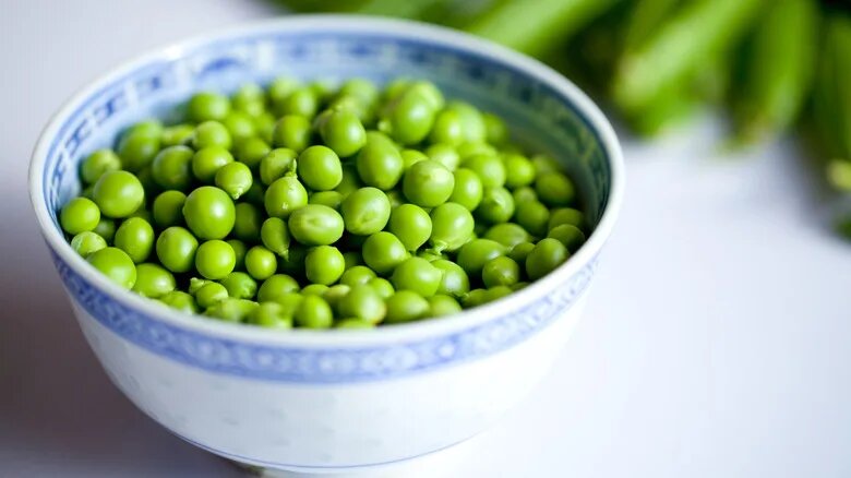 Сочный зеленый горошек