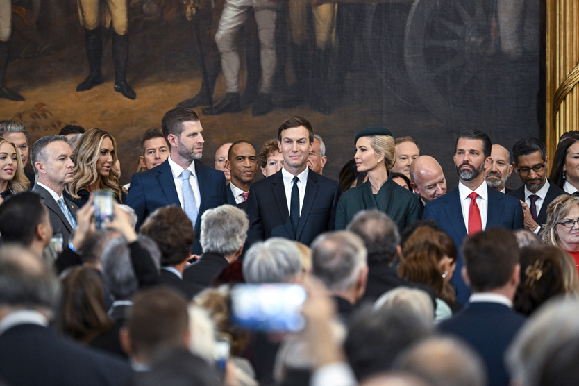 Семья Дональда Трампа
 Фото: Kenny Holston / AP / TASS