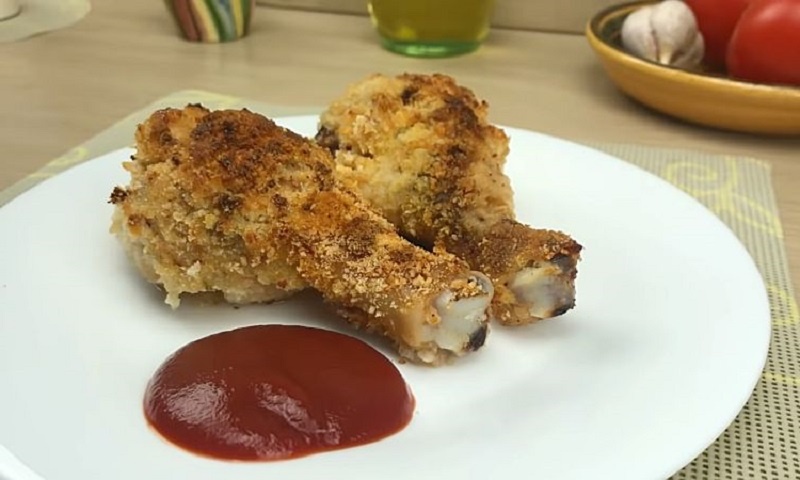 Куриные голени с йогуртовой панировкой: удивительно нежное мясо и золотистая корочка