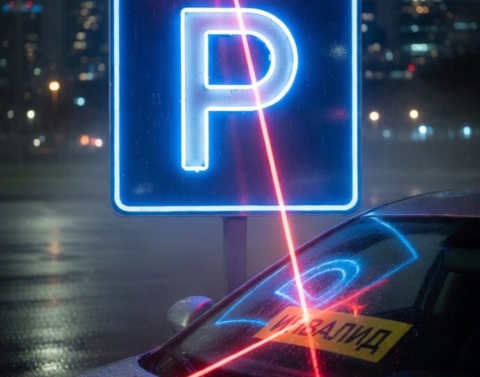 Наклейка "Инвалид" больше не защищает: Почему с 1 апреля камеры начнут выписывать штрафы по 5000 рублей?