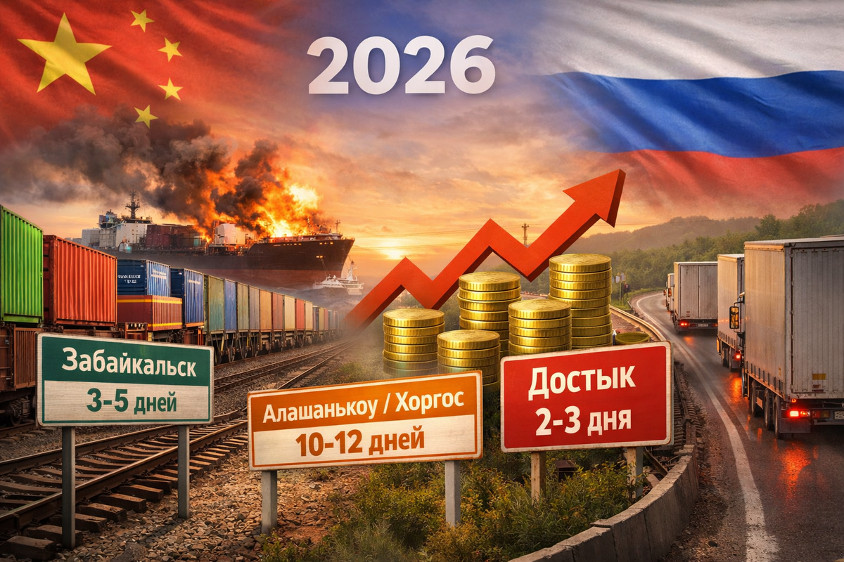 Доставка грузов из Китая