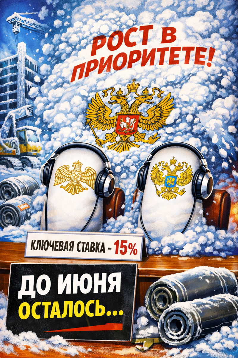 Наушники надеты, приоритеты озвучены, экономика — где-то под лавиной.