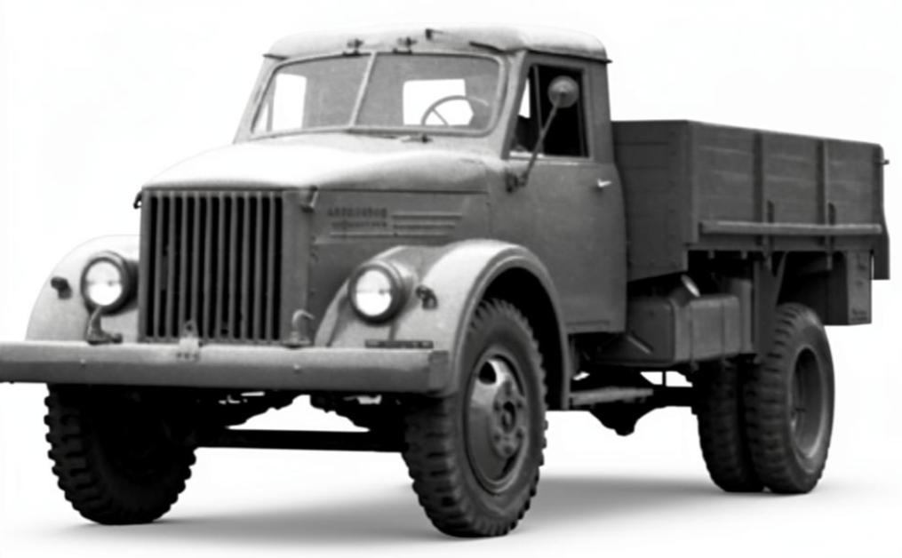 Серийный ГАЗ-51 1946 года с деревянными панелями дверей и задней стенки и дерматиновой крышей. Источник:https://dzen.ru/a/aWYAjlArcHY-fJly