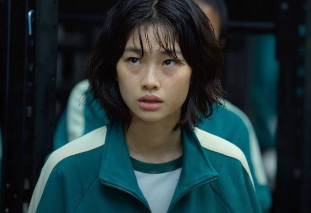    Кадр из сериала «Игра в кальмара» (Ojingeo geim)