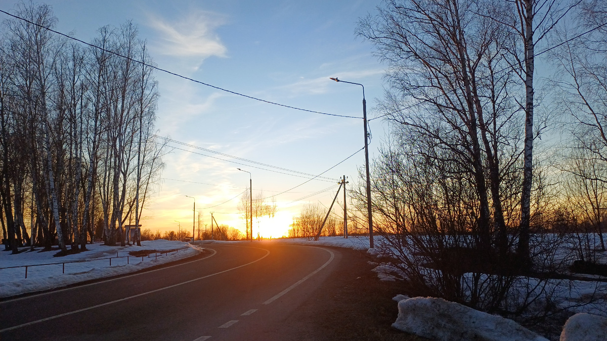 Мартовская распутица. Фото Татьяны Федотовой.