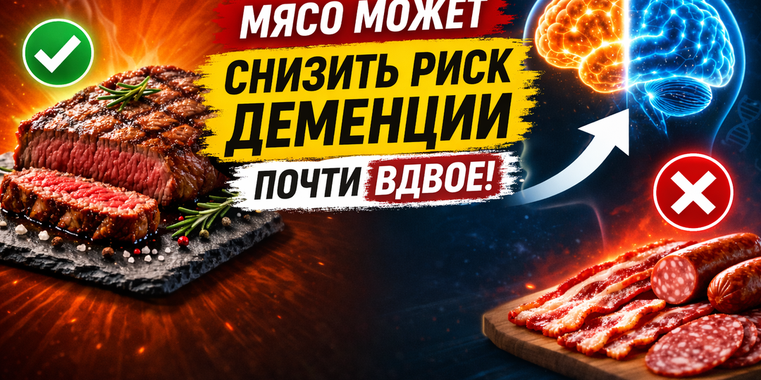 Мясо против деменции: учёные сделали неожиданное открытие