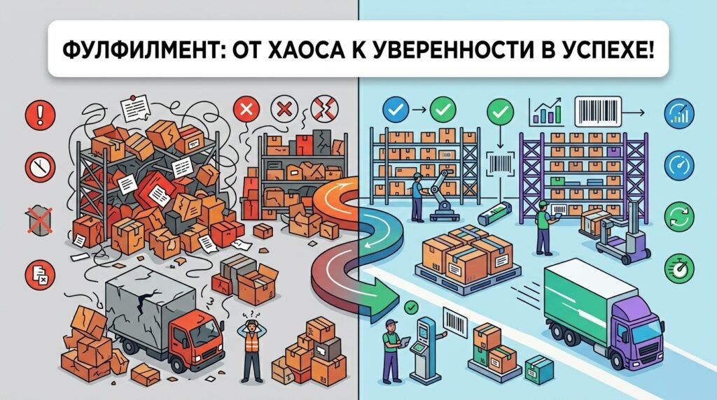    Фулфилмент для WB/Ozon: Системность против хаоса мелких складов Upseller
