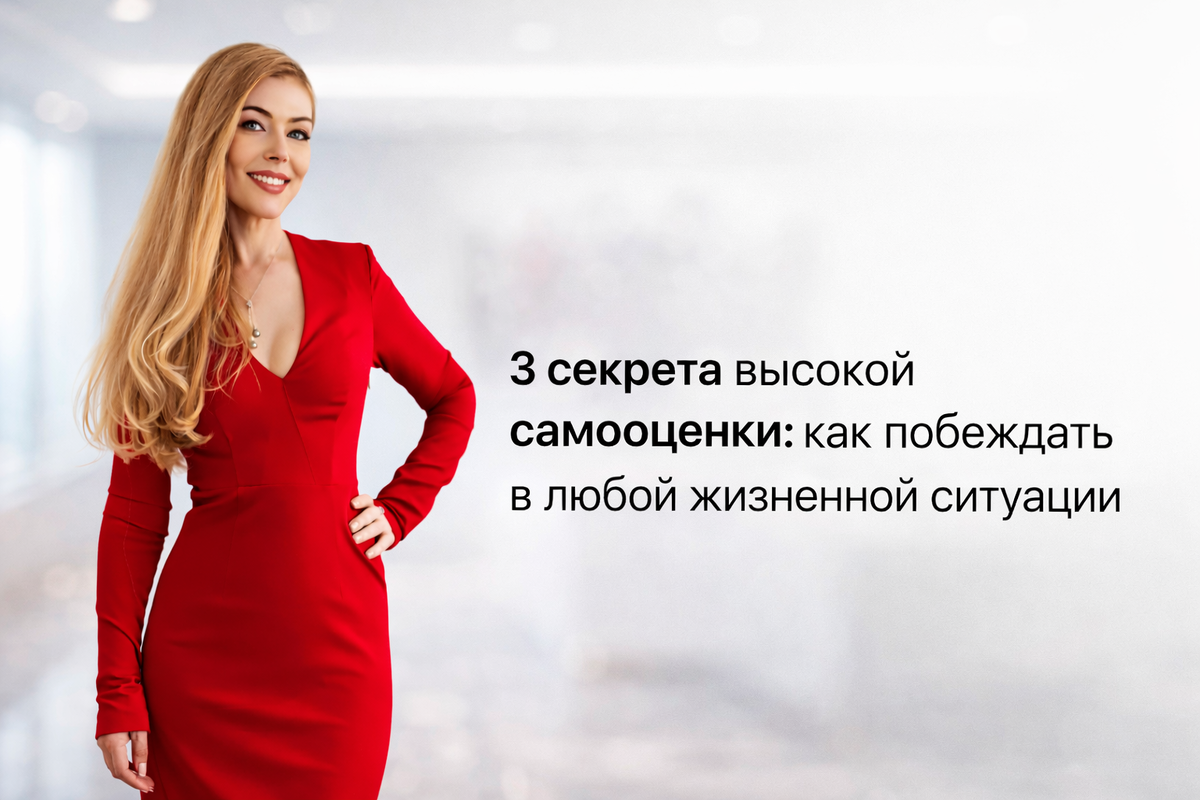 Как запрограммировать себя на высокую самооценку и радостно шагать с ней по жизни.