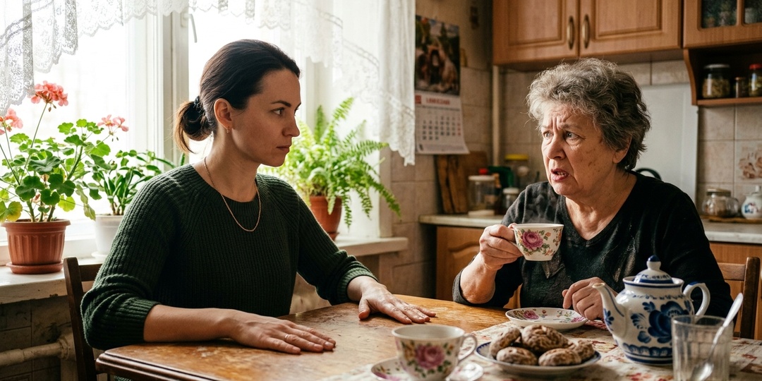 «Нотариус завтра в одиннадцать», — сообщила свекровь за чаем, как о давно решённом деле с чужим наследством