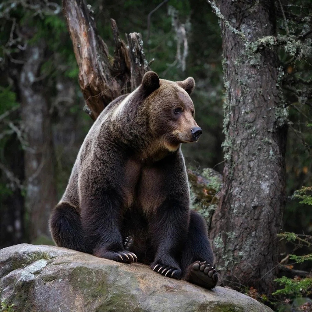 Бурый медведь