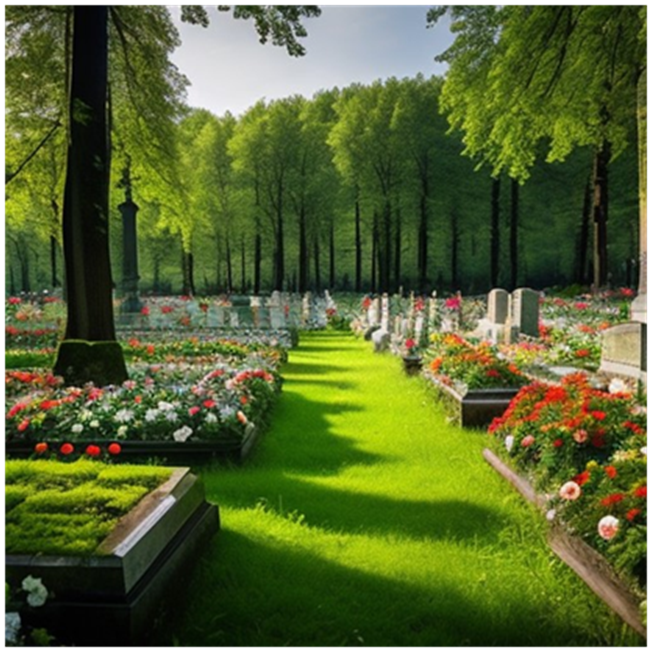 Сгенерировано ИИ- тихо, спокойно, щемяще грустно, его уж нет.