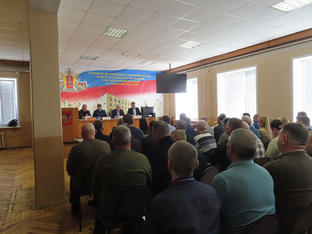В Твери прошло заседание координационного совета по вопросам частной охранной деятельности