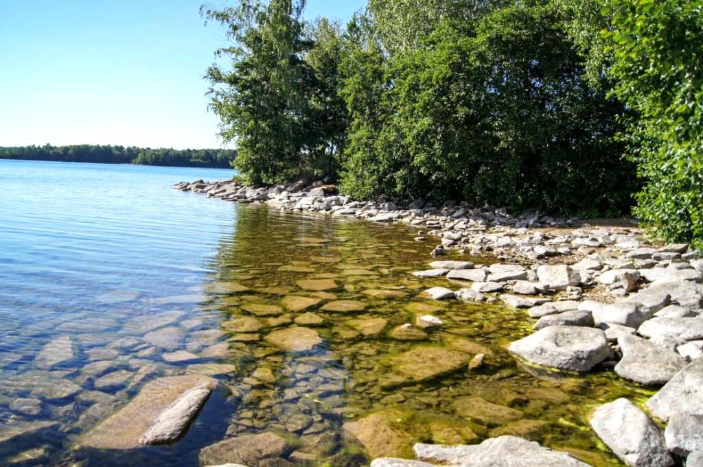 Типичный берег