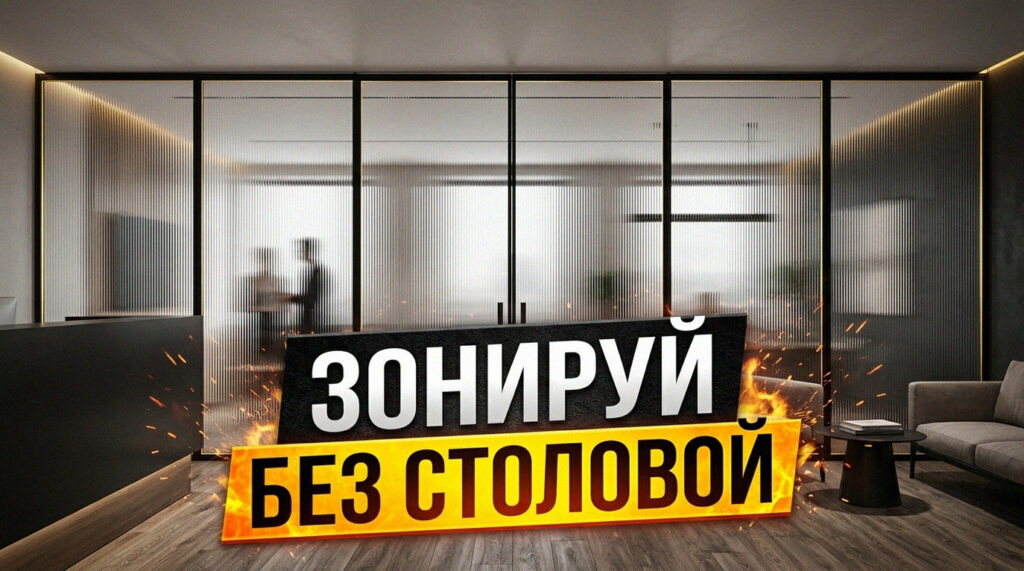    Эффективные приемы разделения зон кухни и гостиной в интерьере GarderobSystem