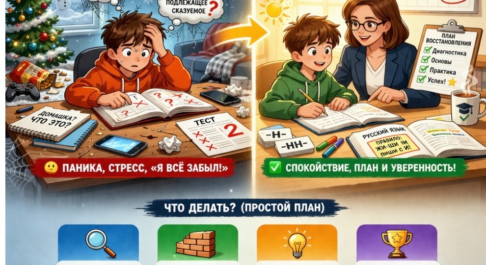 Ученик забыл всё после каникул: что делать репетитору и родителям?