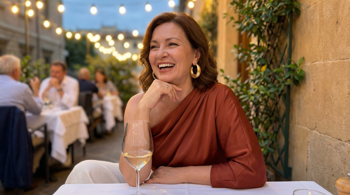 Терракота и молочный - сочетание, которое летом 2026 звучит как тихая роскошь