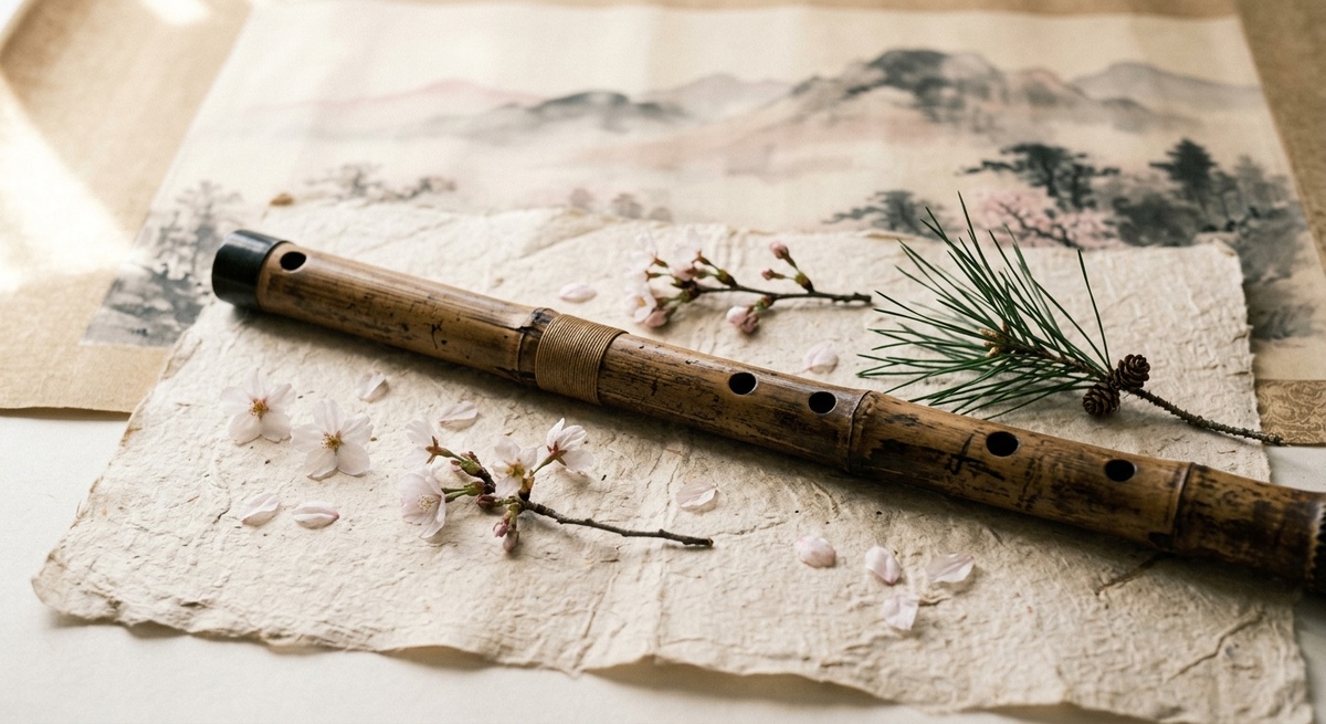 Японская флейта сякухати