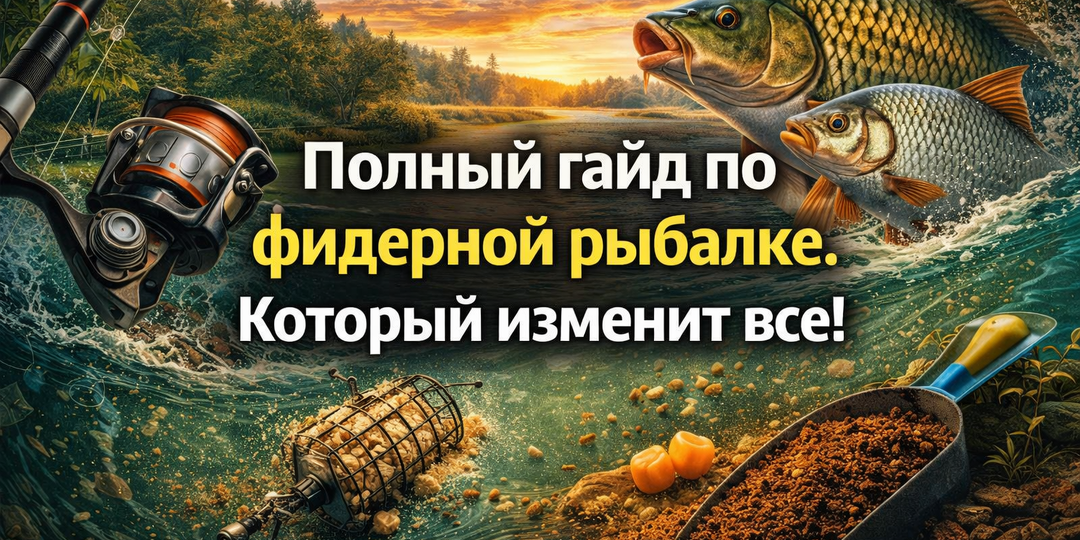 Почему опытные рыбаки об этом молчат? Полный гайд по фидерной рыбалке, который изменит все!