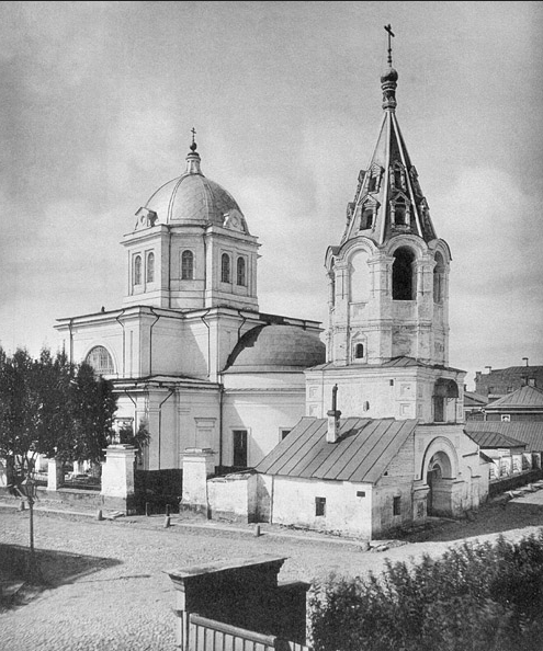 Храм преподобного Пимена Великого в Старых Воро́тниках. Фото 1881 года