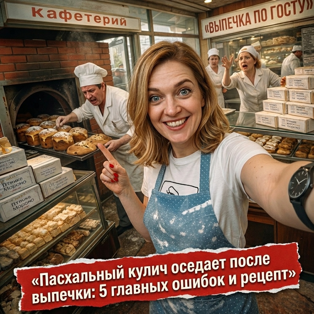    5 главных ошибок при выпечке кулича и проверенный рецепт. admin