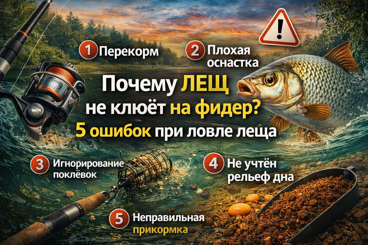 Фидерная рыбалка с Кузьмичом