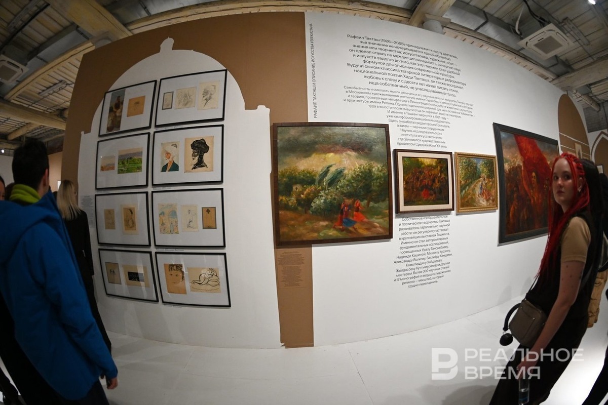    Еще один герой выставки — Рафаил Такташ. Динар Фатыхов / realnoevremya.ru