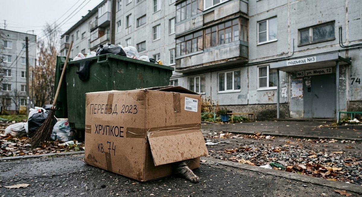 Квантовая механика ответственности: как только вы вынесли коробку к мусорному баку — они становятся общей собственностью Вселенной.