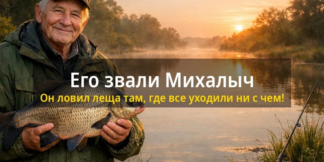 🎣 Он ловил леща там, где все уходили ни с чем. Я подсмотрел его секрет — и моя жизнь на воде изменилась