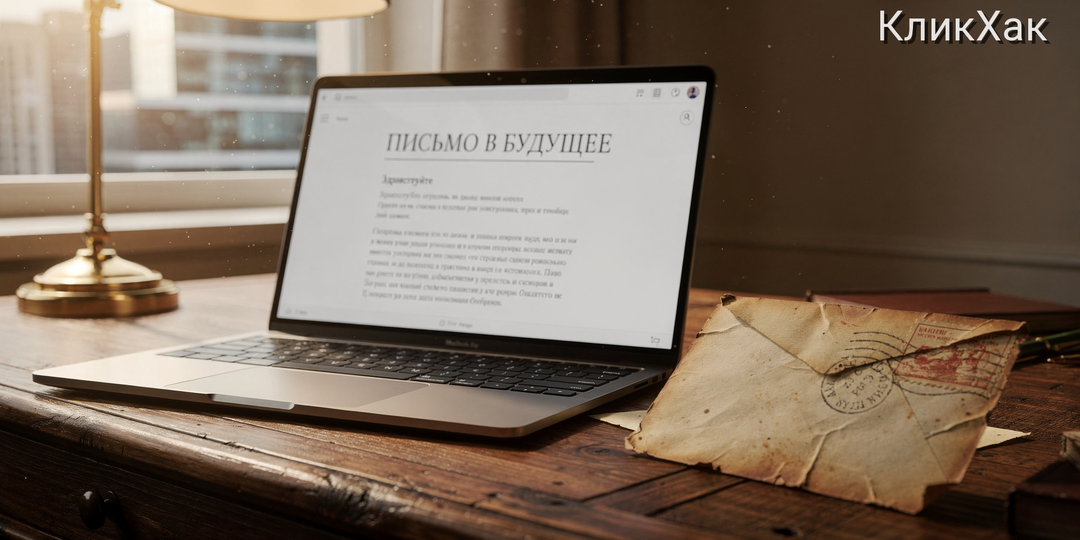 Как отправить письмо самому себе в будущее через 10 или 20 лет