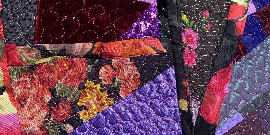 🌺КАК СОЕДИНЯТЬ СТЁГАНЫЕ ДЕТАЛИ В ЕДИНОЕ ПОЛОТНО