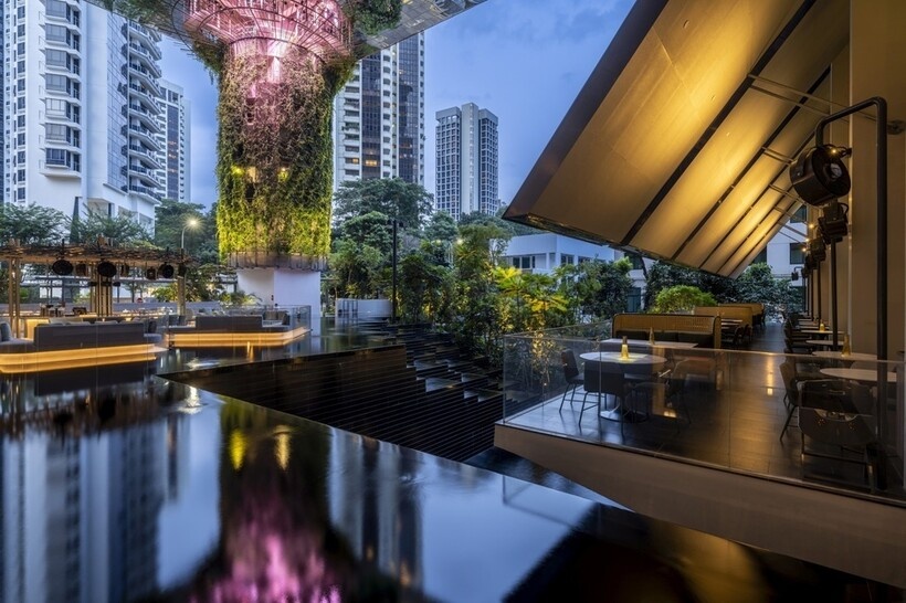    14 кадров сингапурского отеля, который захватила природа