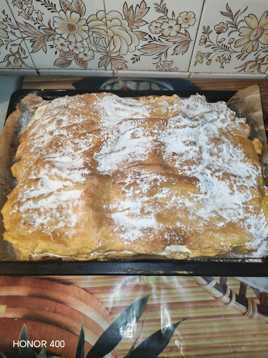 Готовый торт. Фотография автора