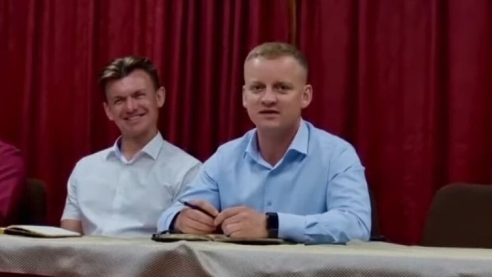    Виктор Осипов и Алексей Киршин. Источник: скрин с видео