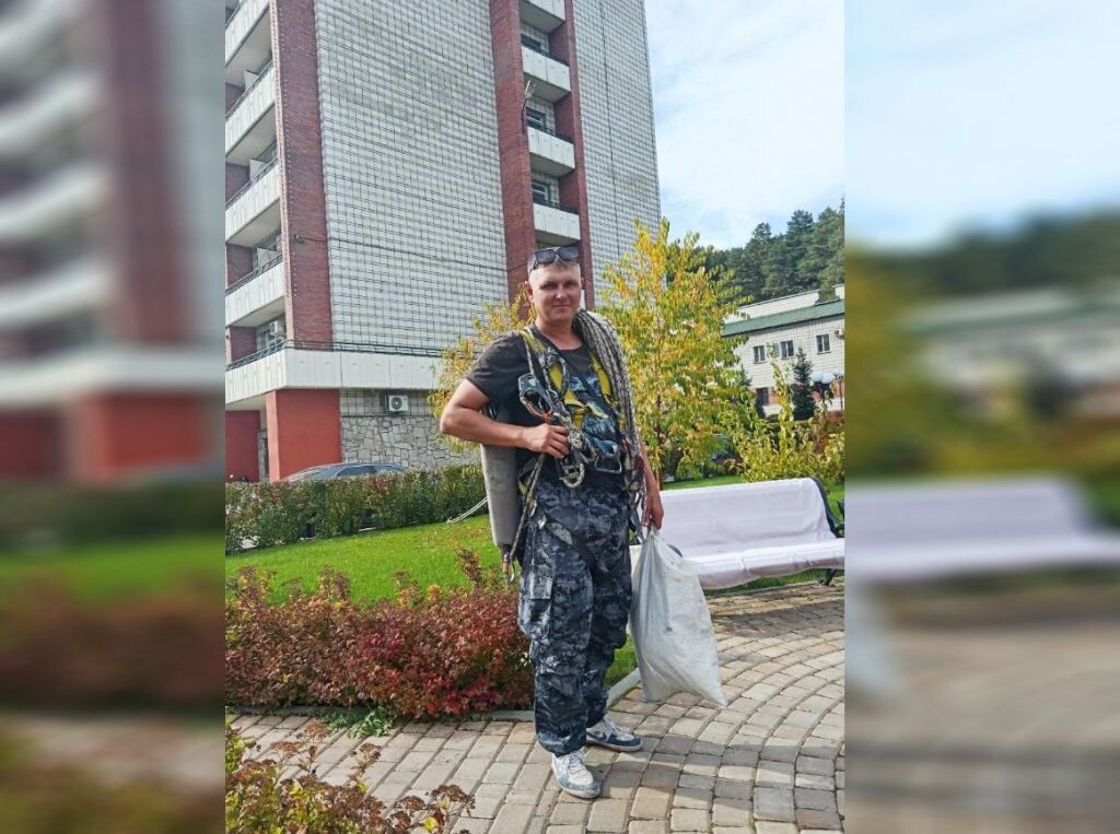     Дмитрий Степанов всегда сам проверяет свое оборудование перед работой.Предоставлены Дмитрием Степановым