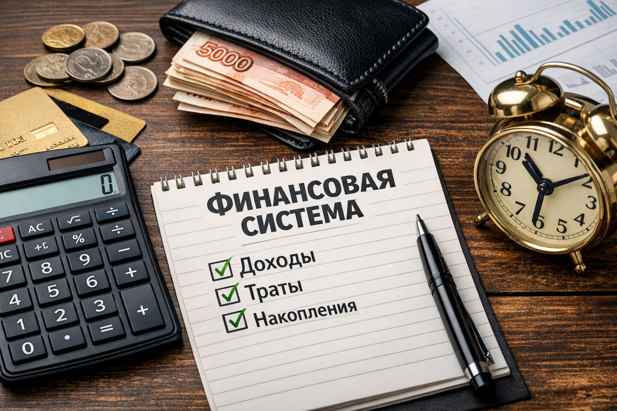 Личные финансы начинаются не с больших доходов, а с порядка в деньгах: учёт, контроль и привычка откладывать.