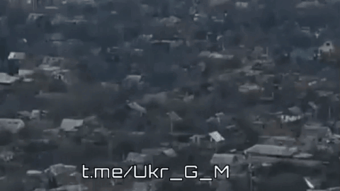    Панорама Константиновки с коптера противника. Видео: U_G_M