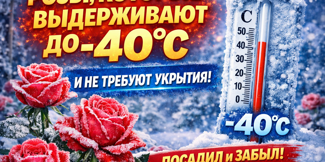 САМЫЕ ЗИМОСТОЙКИЕ РОЗЫ НА ПЛАНЕТЕ