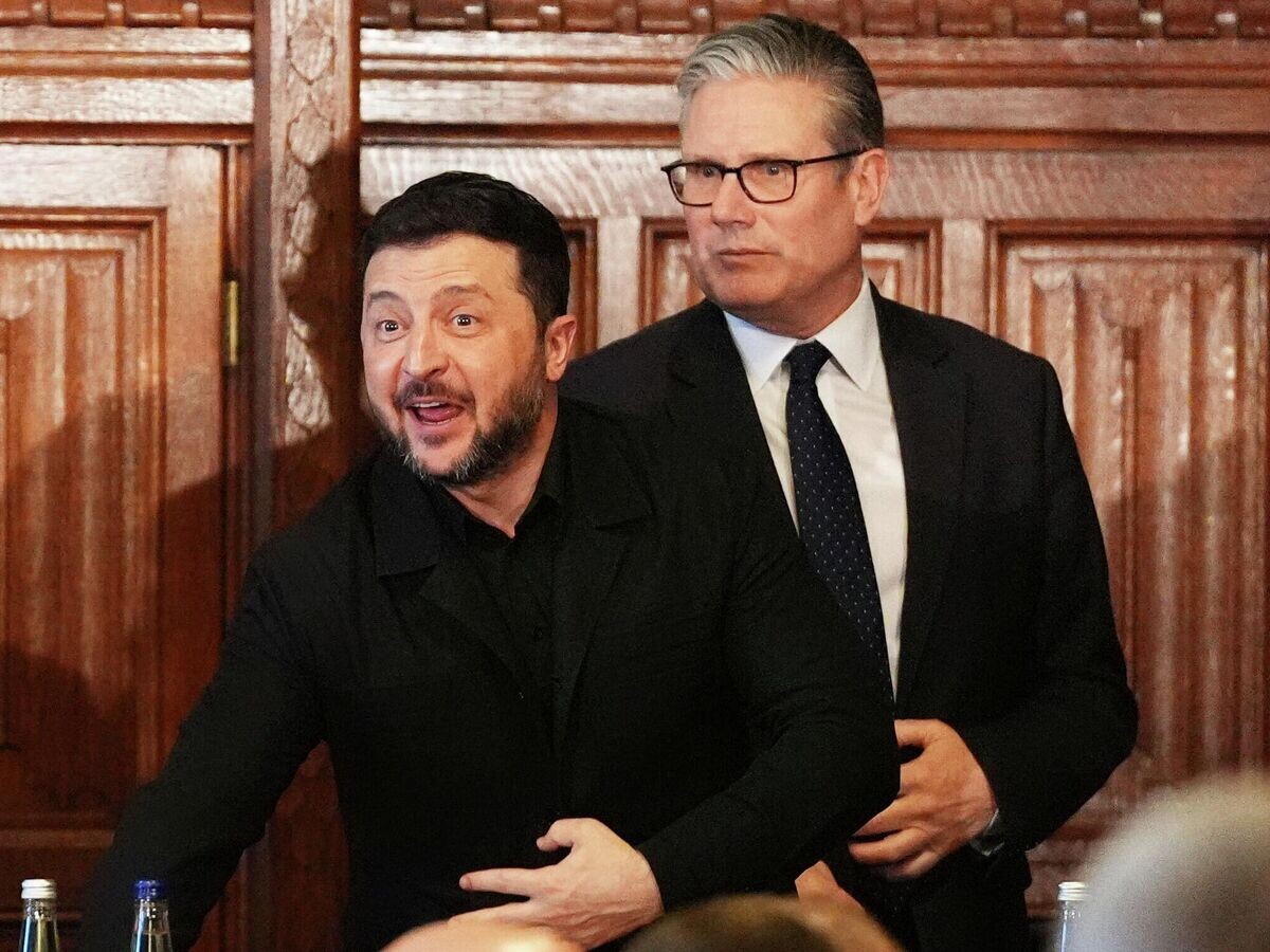    Владимир Зеленский и Кир Стармер | © AP Photo / Jonathan Brady