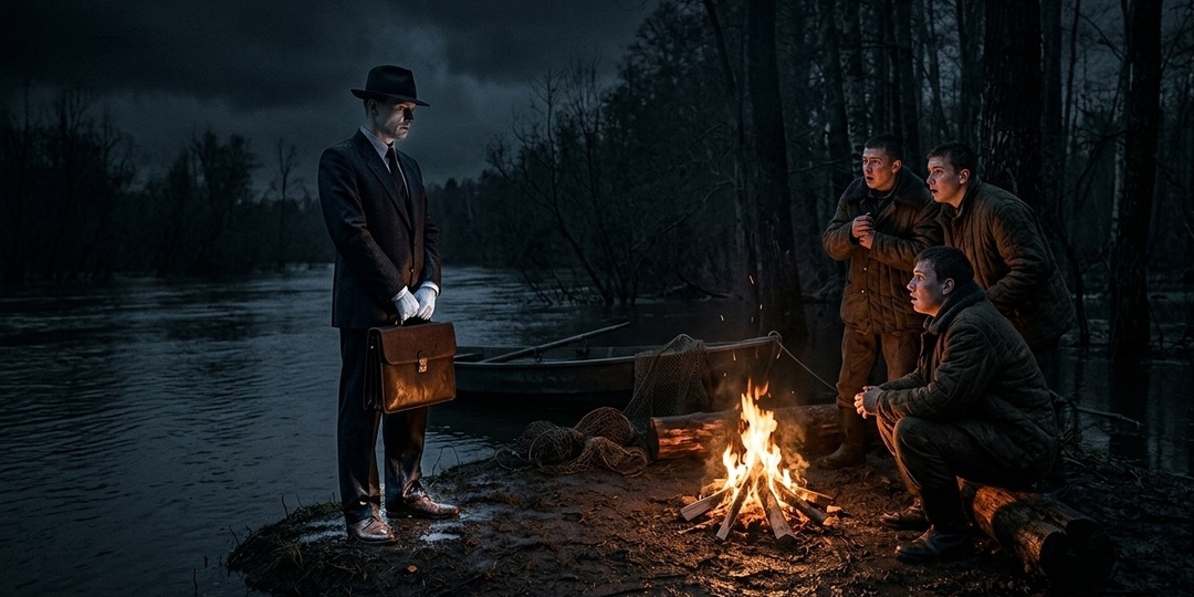 Гость из чёрной воды. Мистический рассказ.