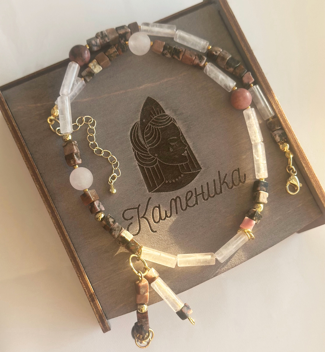 Колье «Сказ про орлец»